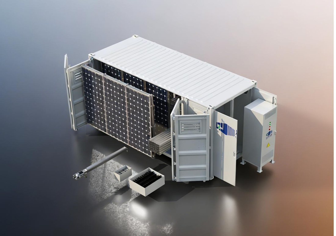 Solarpack contenedor solar con batería integrada